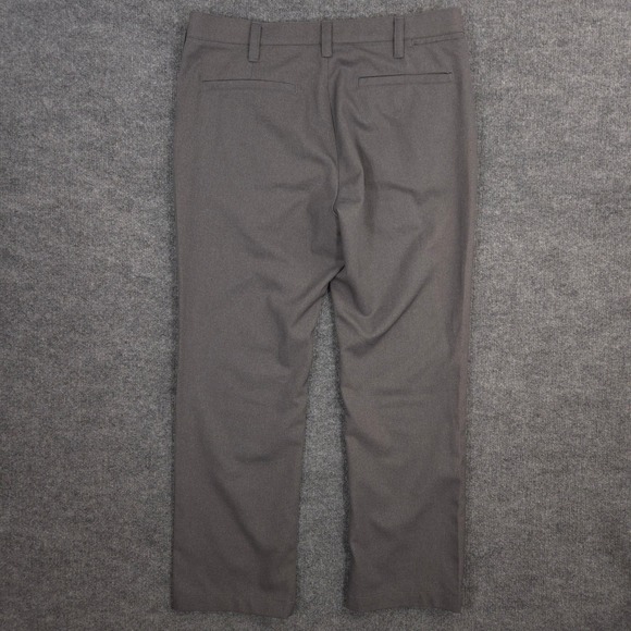 Bluffworks Gramercy Dress Pants Mens 35X30 Gray Performance Traveler Commuter - Picture 4 of 11